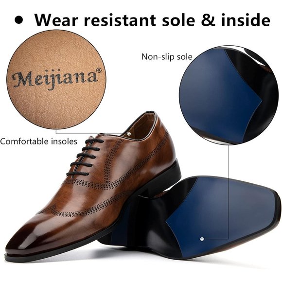 Men\'s Oxfords Luxury Business Casual Shoes Men\'s Lace-up Fashion Shoes main image 4